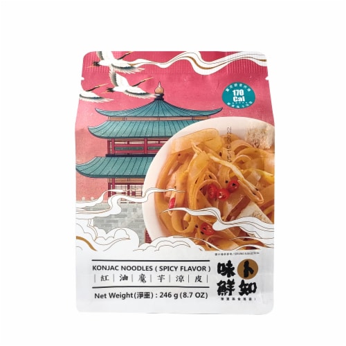 To Wei Ever Growth Spicy Konjac Noodles Perspective: front