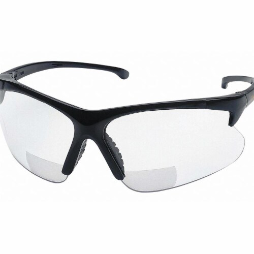 Kleenguard Bifocal Safety Read Glasses,+3.00,Clear 19892 Perspective: front