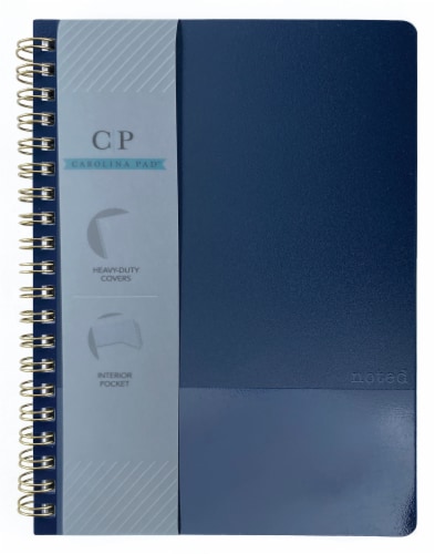 Carolina Pad Studio C Noted Neutrals Personal Book - Navy Perspective: front