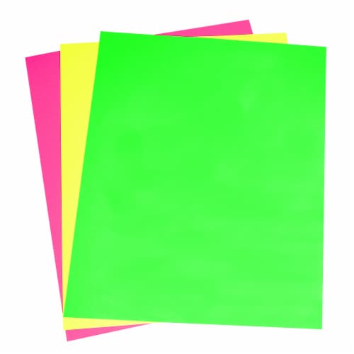 Metro Market Ucreate Premium Neon Poster Board 3 Pk Pink Yellow Green 22 X 38 In