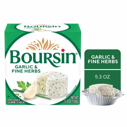 Boursin Garlic & Fine Herbs Gournay Cheese, 5.2 oz - Harris Teeter