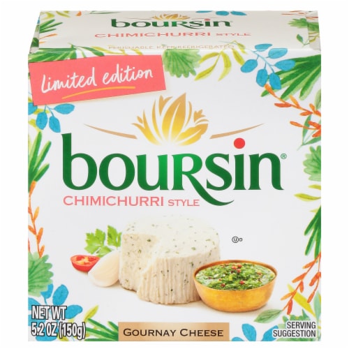 Boursin Garlic & Fine Herbs Gournay Cheese, 5.2 oz - Fry's Food Stores