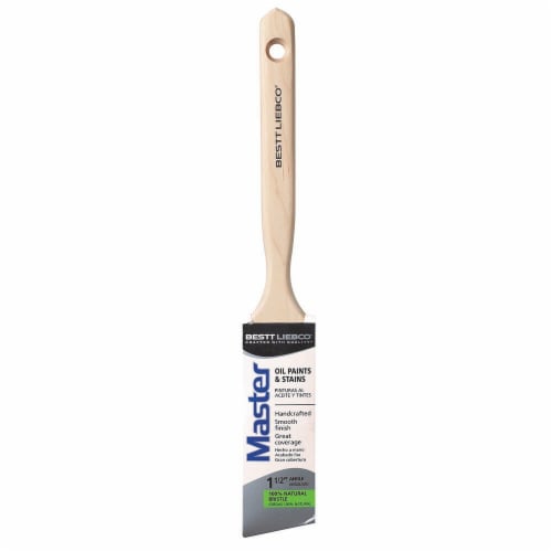 Bestt Liebco® Master Oil Paints and Stains Natural Bristle Sash Brush Perspective: front
