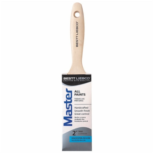 Bestt Liebco® Master All Paints Polyester/Nylon Trim Brush Perspective: front