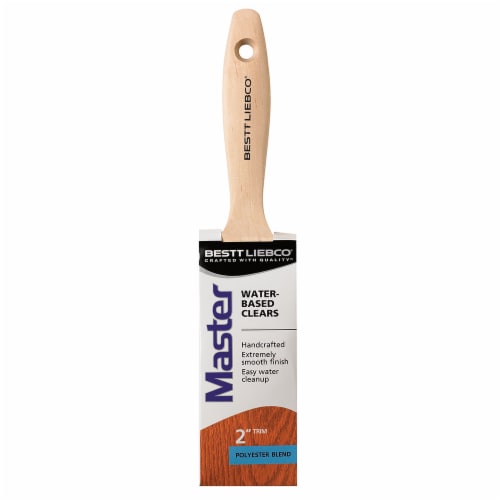 Bestt Liebco® Master Water-Based Clears Based Stains Trim Brush Perspective: front