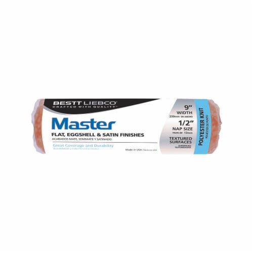 Bestt Liebco® Master Flat Eggshell & Satin Finishes Polyester Knit Roller Perspective: front