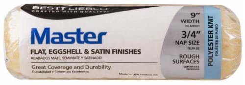 Bestt Liebco® Master Flat Eggshell & Satin Finishes Polyester Knit Roller Perspective: front