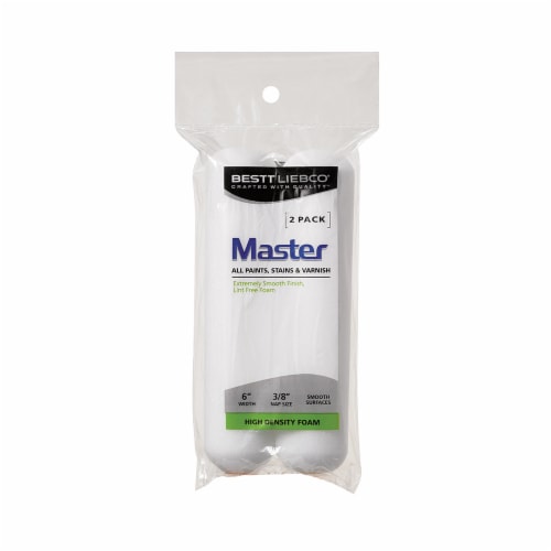 Bestt Liebco® Master High-Density 6-Inch Foam Paint Roller Set Perspective: front
