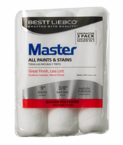 Bestt Liebco® Master Woven Polyester Paint Roller Refills Perspective: front