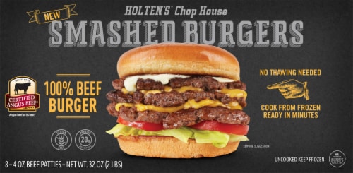 Holten’s Chop House™ 100% Beef Smashed Burgers