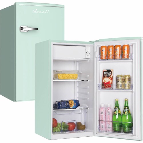 Avanti RMRS31X7G 3.1 Cu. Ft. Seafoam Green Compact Retro Style