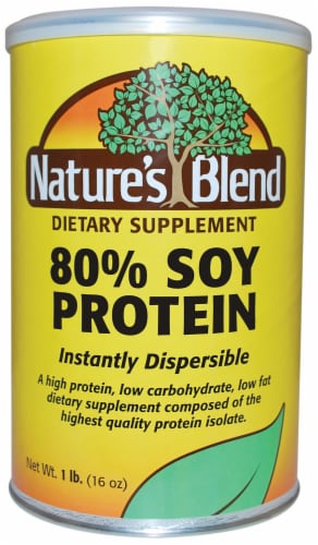 Nature's Blend 80% Soy Protein Powder Perspective: front