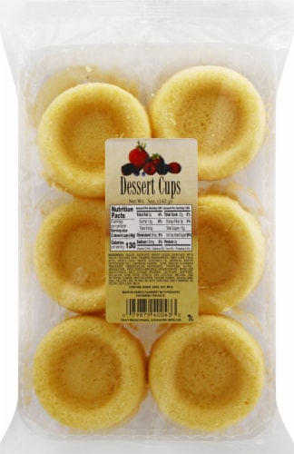 Olson's Baking Company Signature Shortcake Dessert Cups Perspective: front