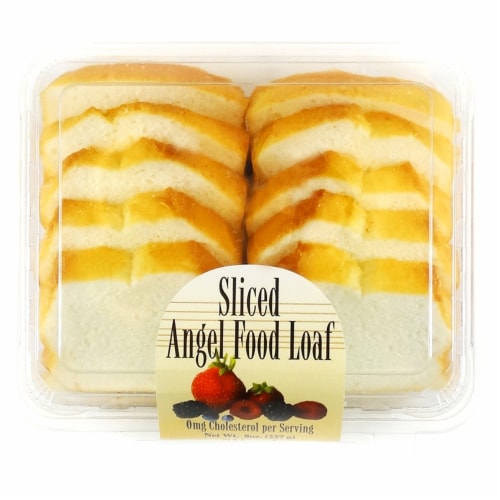 Olson's Baking Company Sliced Angel Food Cake Perspective: front