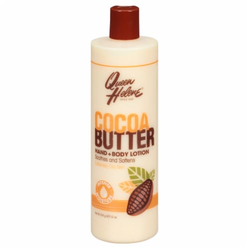 Queen Helene Cocoa Butter Hand and Body Lotion Perspective: front