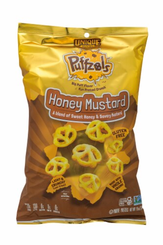 Honey Mustard Puffzels™ Perspective: front