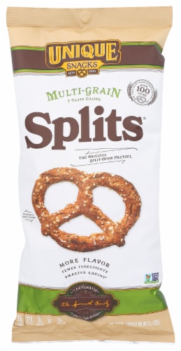 Unique® Pretzel Bakery Multi-Grain Pretzel Splits Perspective: front