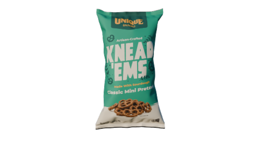 Unique® Knead 'Ems Sourdough Mini Pretzels Perspective: front