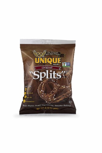 Unique Snacks Orginal Splits, 2.12oz (Pack of 24) Perspective: front