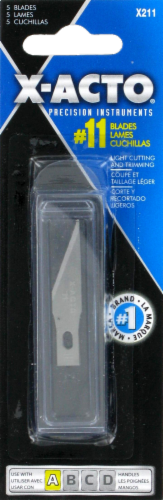 X-Acto #11 Blades - 5 Pack Perspective: front