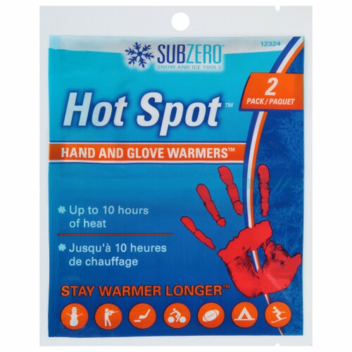 Subzero® Hot Spot™ Hand and Glove Warmers™ Perspective: front