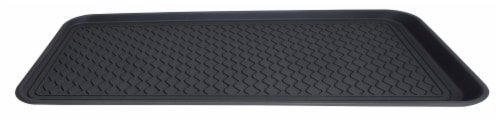 Hopkins Boot Tray - Black Perspective: front