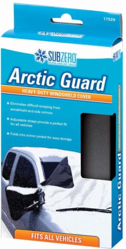 Sub-Zero Artic Guard Heavy-Duty Windshield Cover - Black, 40 x 73