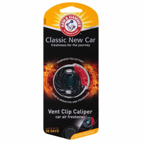 Arm & Hammer™ Gearhead Collection™ Vent Clip Airfreshner - Classic New Car Perspective: front