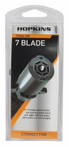 Hopkins® RV Blade Trailer End Plug Perspective: front
