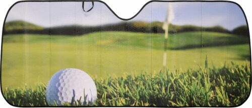 GoGear Universal Folding Windshield Sunshade - Chip Shot Perspective: front