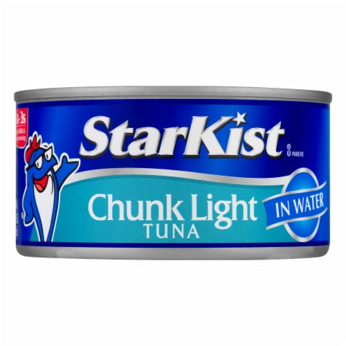 StarKist Chunk Light Tuna in Water Cans Perspective: front