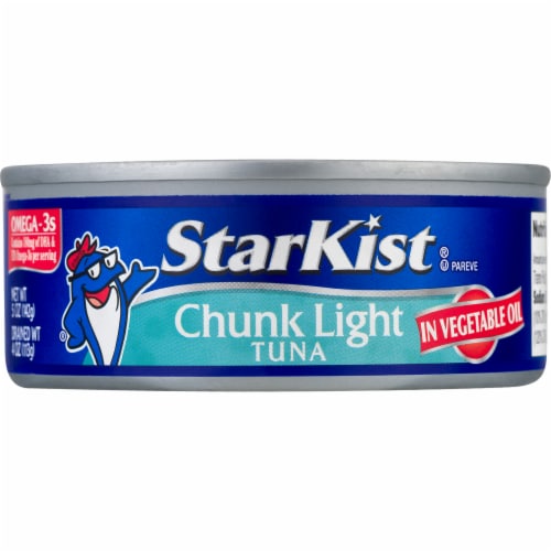 StarKist Chunk Light Tuna in Oil Can Perspective: front