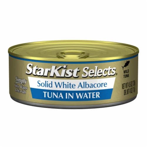StarKist Selects Solid White Albacore Tuna in Water Can Perspective: front