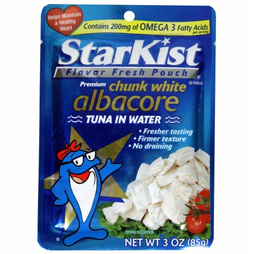StarKist Flavor Fresh Albacore Tuna Water Pouch Perspective: front