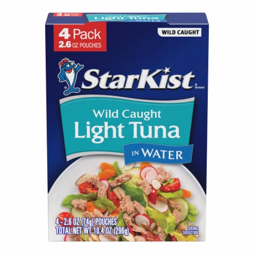 StarKist® Chunk Light Tuna in Water Value Pack Pouch Perspective: front