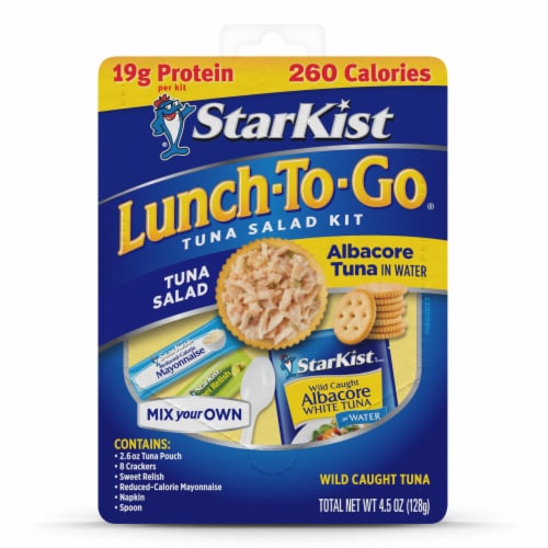 StarKist Lunch to-Go Albacore Mix Your Own Tuna Salad Kit Perspective: front