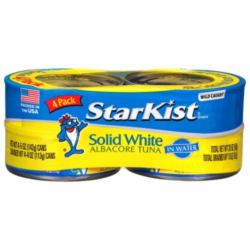 StarKist Solid White Albacore Tuna in Water Can Perspective: front