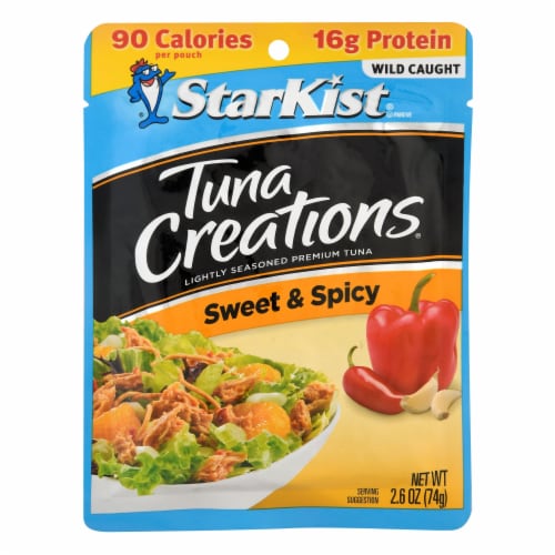 StarKist Tuna Creations Sweet and Spicy Pouch Perspective: front