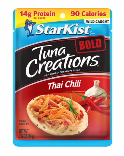 StarKist Tuna Creations BOLD Thai Chili Style Pouch Perspective: front