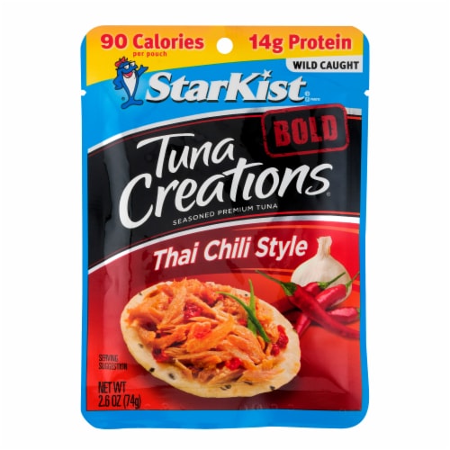 StarKist Tuna Creations BOLD Thai Chili Style Pouch Perspective: front