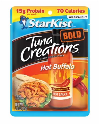 StarKist® Tuna Creations Bold Hot Buffalo Style Seasoned Tuna Pouch