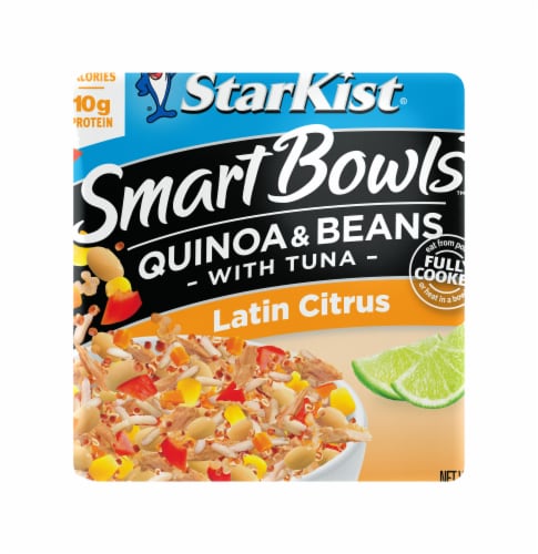 StarKist Smart Bowls Latin Citrus Tuna with Quinoa & Beans Pouch Perspective: front