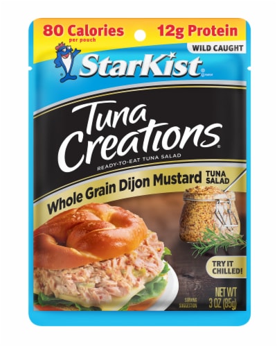 StarKist Tuna Creations Whole Grain Dijon Mustard Tuna Salad Perspective: front