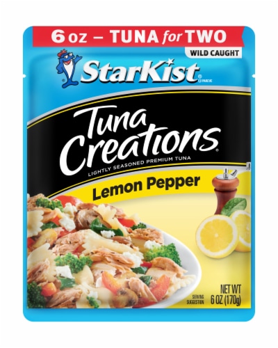 StarKist Tuna Creations Lemon Pepper Pouch Perspective: front
