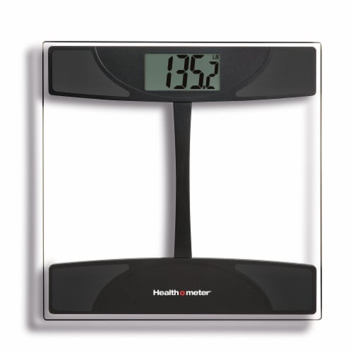Health o meter® Glass WeightTracking Scale Clear/Black, One Size