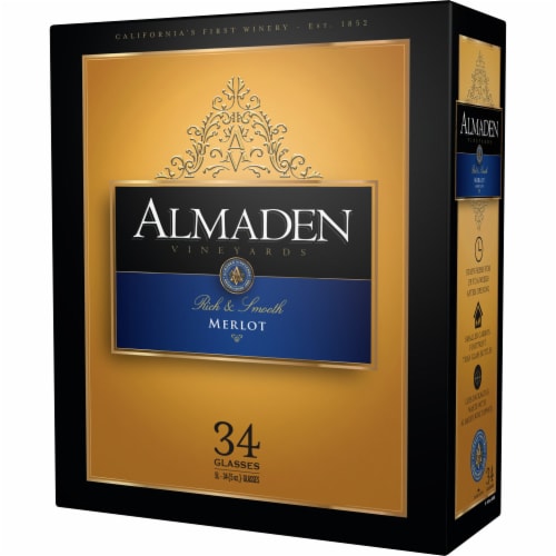 Almaden Heritage Merlot Chile Red Wine Perspective: front