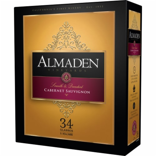 Almaden Heritage Cabernet Sauvignon Red Wine Perspective: front