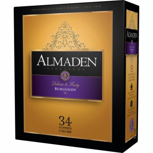Almaden Mountain Burgundy Red Blend California Wine Perspective: front