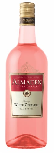 Almaden White Zinfandel Pink Wine Perspective: front