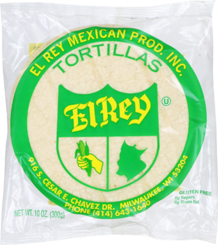 El Rey Corn Tortillas Perspective: front